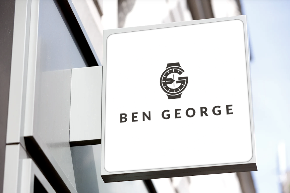 Ben George Date Automatic Watch / 40mm - White 3152-40-W