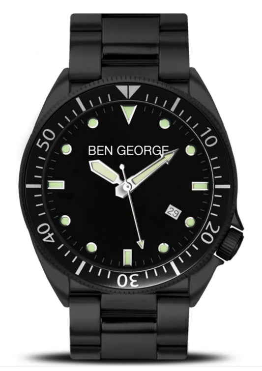 Street Date Quartz Watch / 40mm - White 3152-40-W