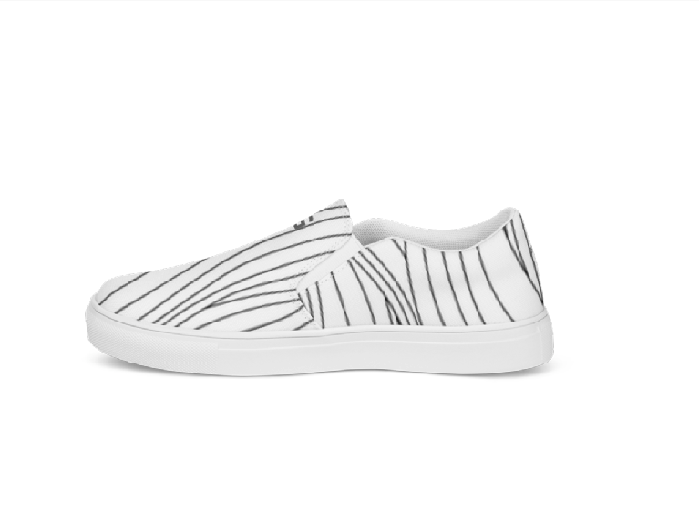 Men’s slip-on canvas shoes - Wavy