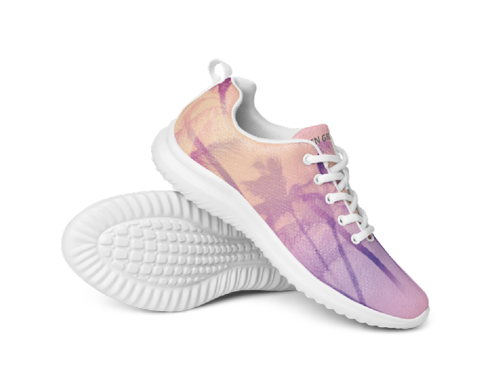 Women’s athletic shoes - Purple Palm