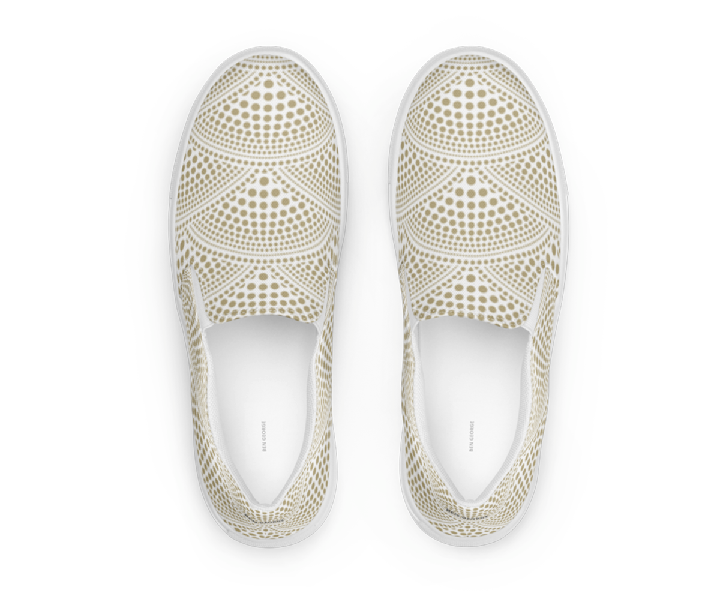 Women’s slip-on canvas shoes - Kasbah