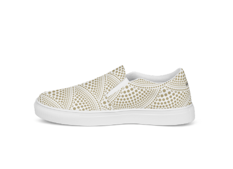 Women’s slip-on canvas shoes - Kasbah