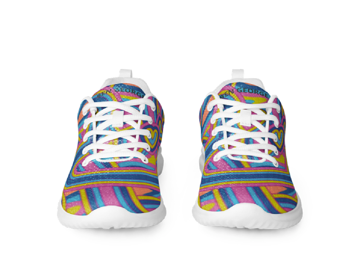 Women’s athletic shoes - Psychedelic Love