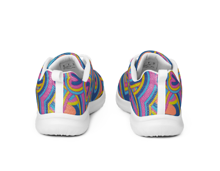 Women’s athletic shoes - Psychedelic Love