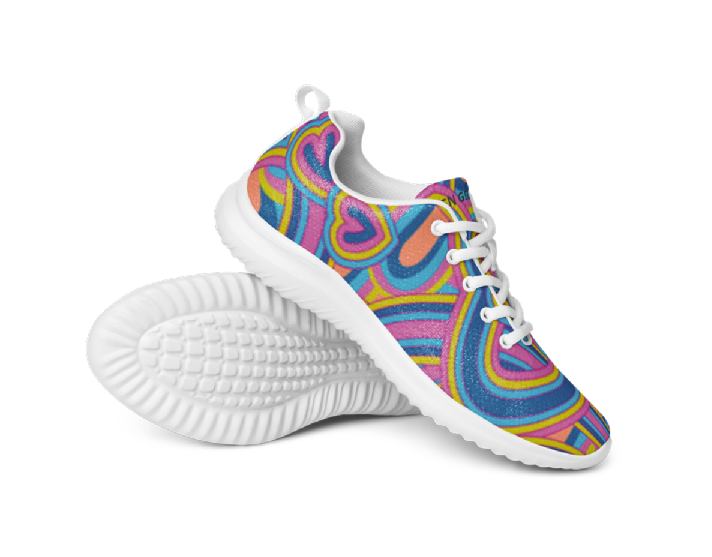 Women’s athletic shoes - Psychedelic Love