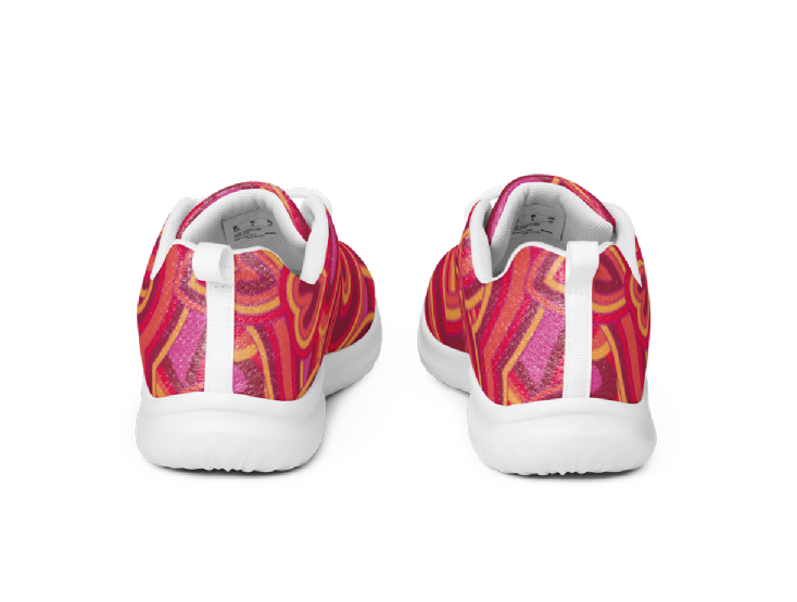 Women’s athletic shoes - Psychedelic Love (Limited Edition)