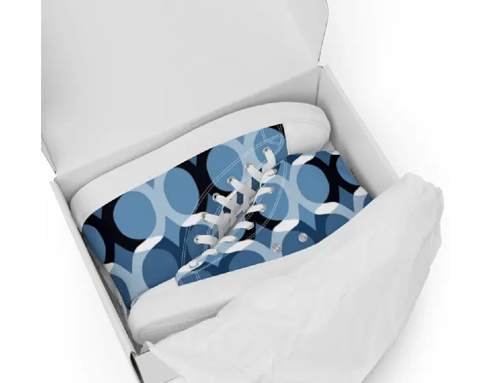 Women’s High Top Canvas Shoes - Iced Ben George