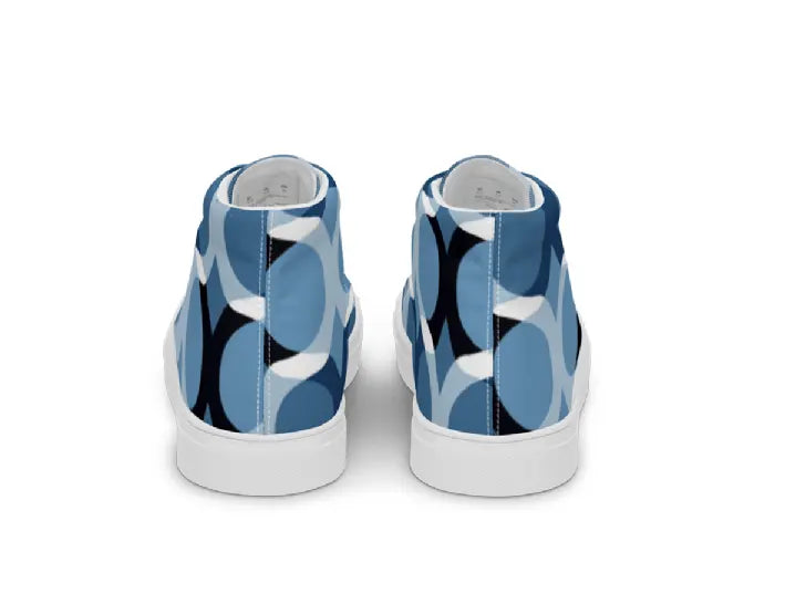 Women’s High Top Canvas Shoes - Iced Ben George