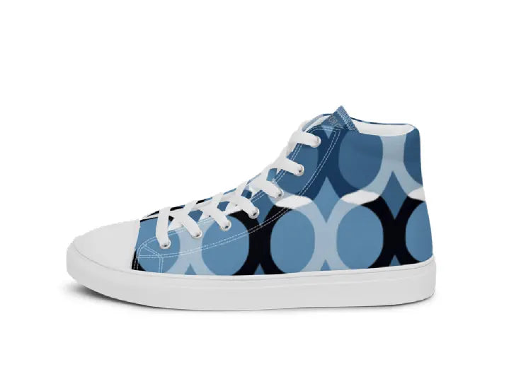 Women’s High Top Canvas Shoes - Iced Ben George