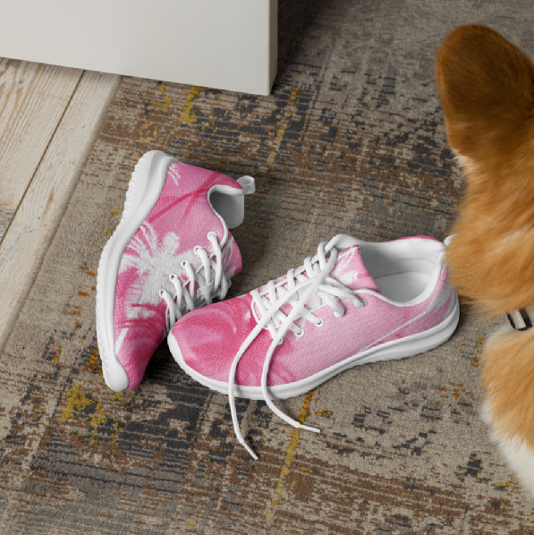 Women’s athletic shoes - Pink Palm