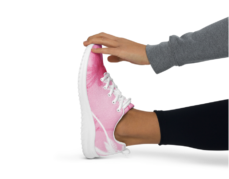 Women’s athletic shoes - Pink Palm